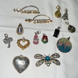 Pendants and charms lot